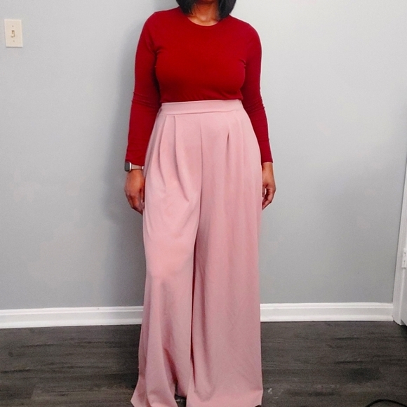 FASHION NOVA wide led long pants 1xl - Picture 1 of 6